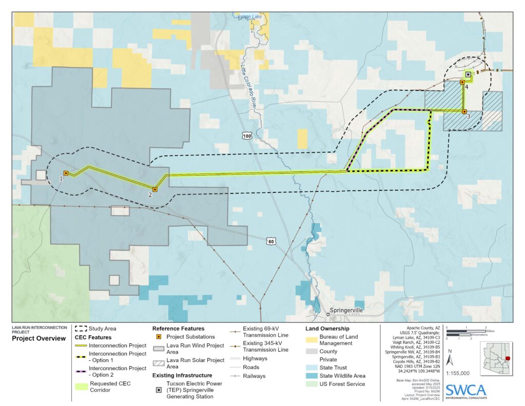 interconnection project map